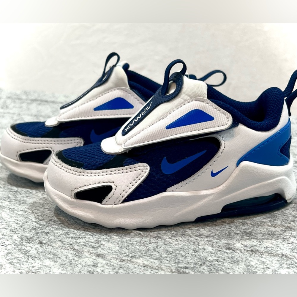 Air Max Bolt Toddler Sneaker 'Blue Void' Size 7c.